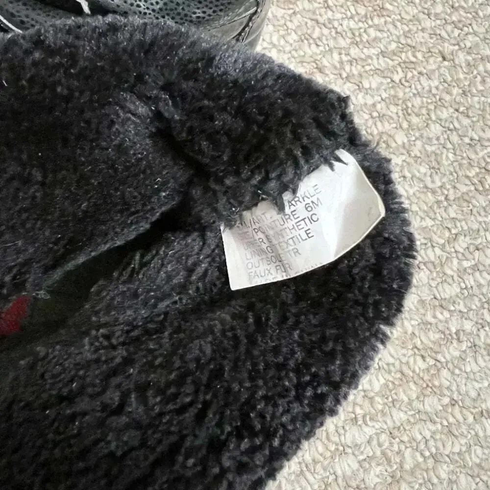 Aquatherm santana black winter  fur warm boots size 6